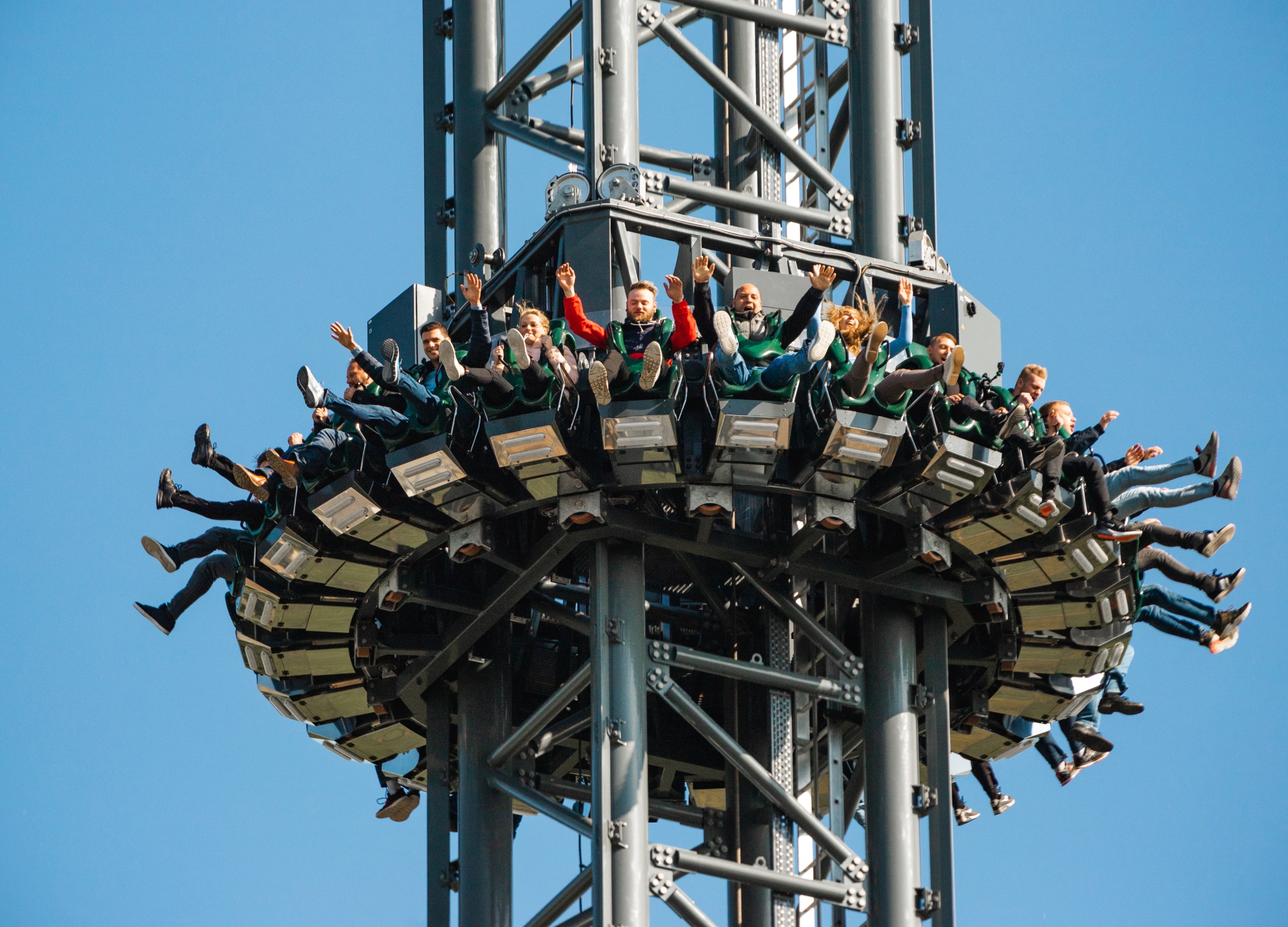 Hansa Park 2019 English & German Deutsch Theme Park Map Roller Coaster Amusement 